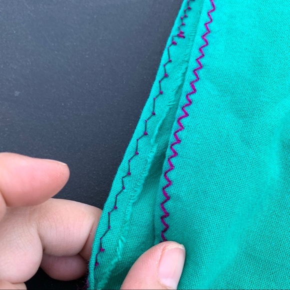 Embroidered Floral Mexican Blouse - Picture 4 of 6